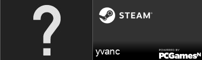 yvanc Steam Signature
