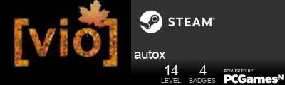 autox Steam Signature