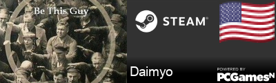Daimyo Steam Signature