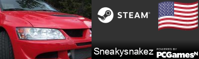Sneakysnakez Steam Signature
