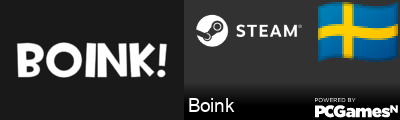 Boink Steam Signature