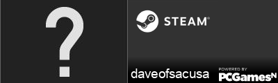 daveofsacusa Steam Signature