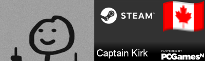 Captain Kirk Steam Signature