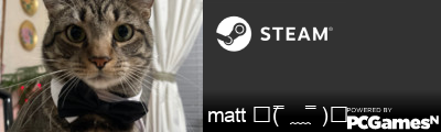 matt ᕦ( ̿ ﹏ ̿ )ᕤ Steam Signature