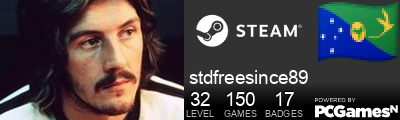stdfreesince89 Steam Signature