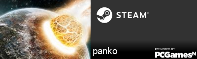 panko Steam Signature