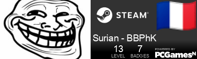 Surian - BBPhK Steam Signature