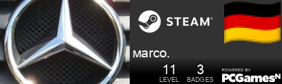 мarco. Steam Signature