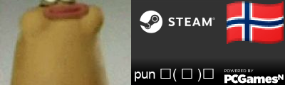pun ᕕ( ᐛ )ᕗ Steam Signature