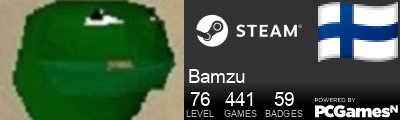 Bamzu Steam Signature