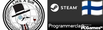 Programmerclark Steam Signature