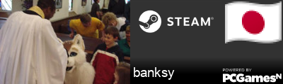banksy Steam Signature