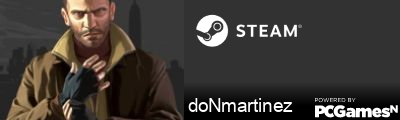 doNmartinez Steam Signature