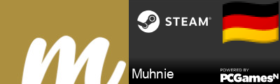 Muhnie Steam Signature