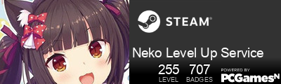 Neko Level Up Service Steam Signature