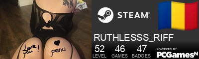 RUTHLESSS_RIFF Steam Signature