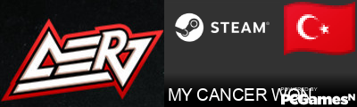 MY CANCER WON Steam Signature