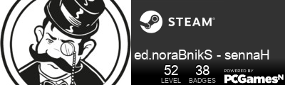ed.noraBnikS - sennaH Steam Signature