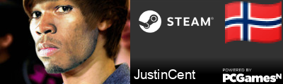JustinCent Steam Signature