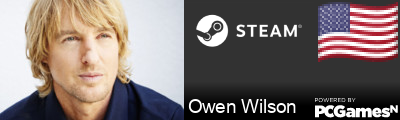 Owen Wilson Steam Signature