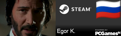 Egor K. Steam Signature