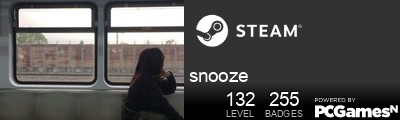 snooze Steam Signature