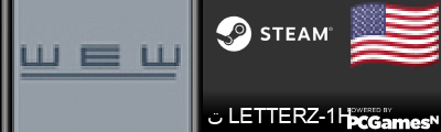 ت LETTERZ-1H Steam Signature