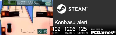 Konbasu alert Steam Signature