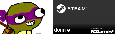 donnie Steam Signature