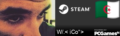 W/.< iCo*> Steam Signature