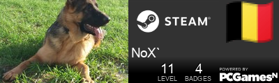 NoX` Steam Signature