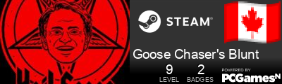 Goose Chaser's Blunt Steam Signature