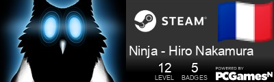 Ninja - Hiro Nakamura Steam Signature