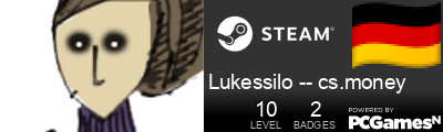 Lukessilo -- cs.money Steam Signature