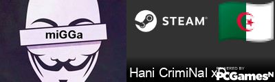 Hani CrimiNal xD Steam Signature