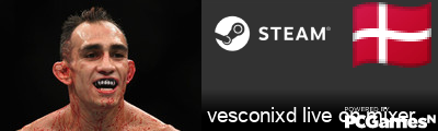 vesconixd live on mixer Steam Signature