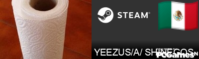 YEEZUS/A/ SHINEGOS AMS* Steam Signature