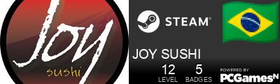 JOY SUSHI Steam Signature