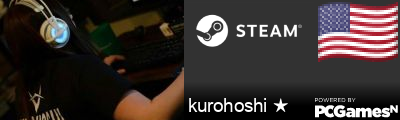 kurohoshi ★ Steam Signature