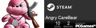 Angry CareBear Steam Signature