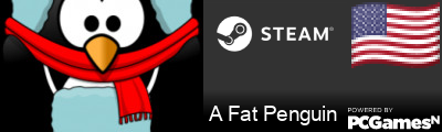 A Fat Penguin Steam Signature