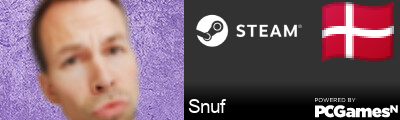 Snuf Steam Signature