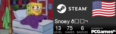 Snoey 🍬 Steam Signature