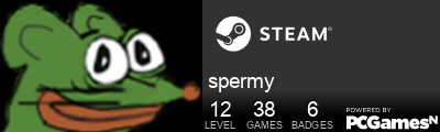 spermy Steam Signature