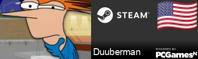 Duuberman Steam Signature