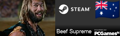 Beef Supreme Steam Signature