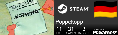 Poppekopp Steam Signature
