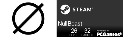 NullBeast Steam Signature