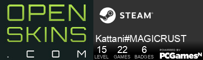Kattani#MAGICRUST Steam Signature