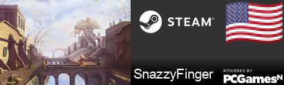 SnazzyFinger Steam Signature